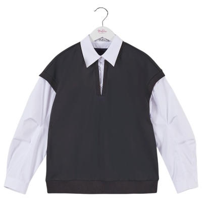 Жилет-обманка школьный Deloras 63966GF чёрный